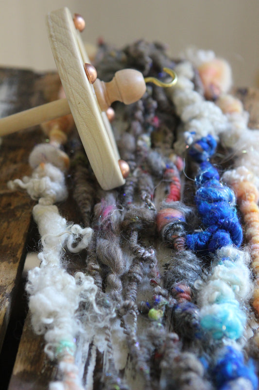 SPINDLING Method 14 - Plying a Supercoil or Coiled Yarn