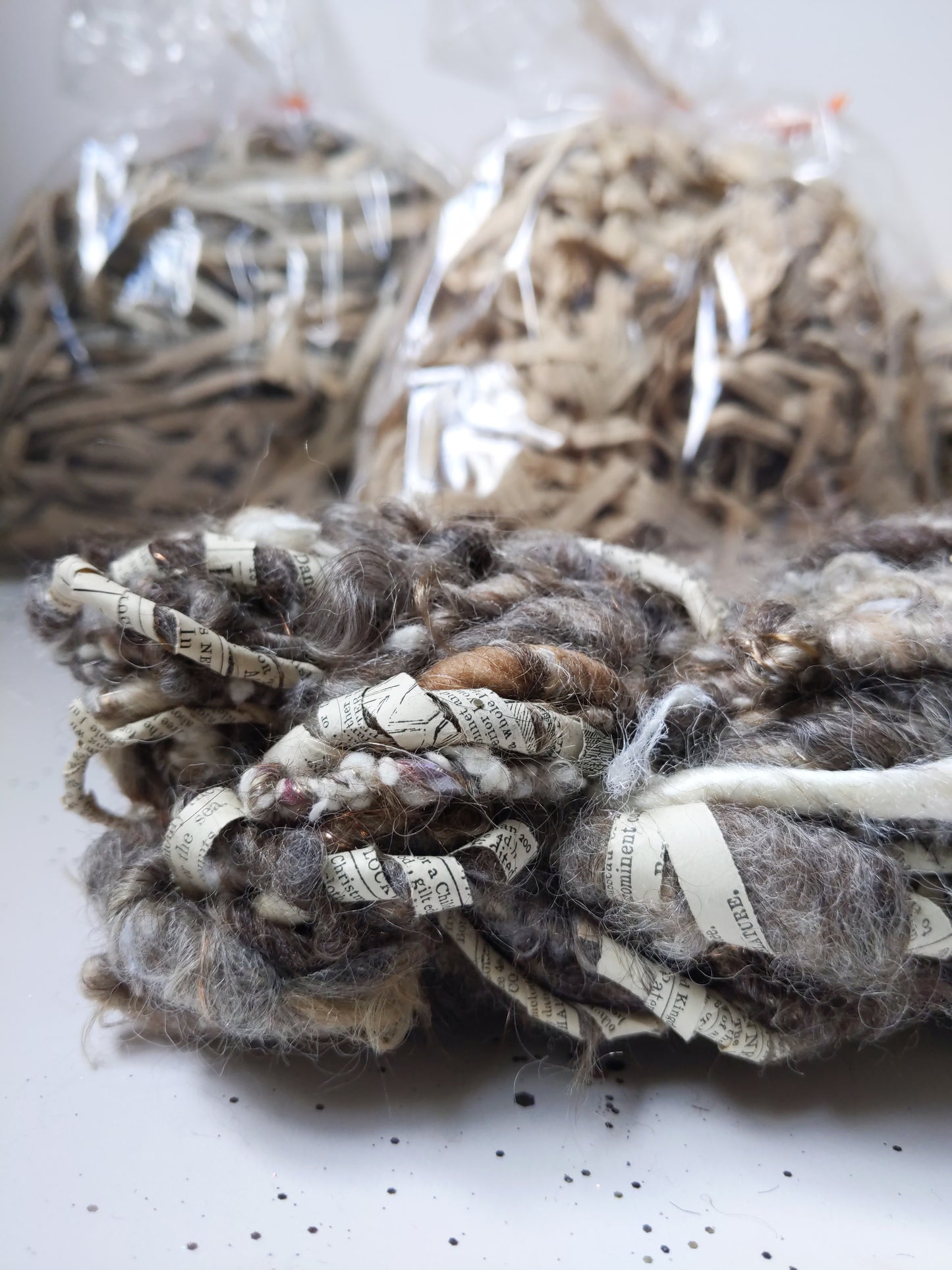 Antique Paper Ribbons for Spinning and Crafting from the 1800s 4 oz