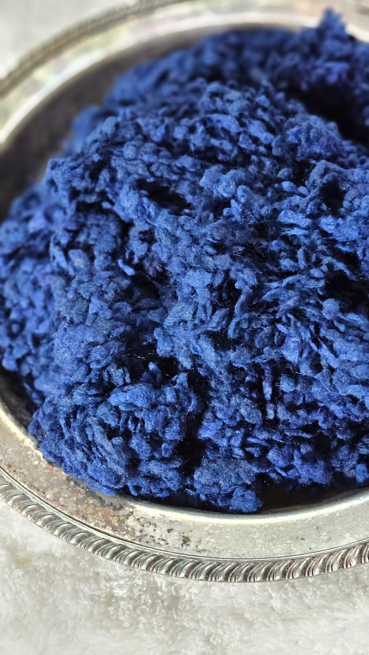 CORNFLOWER Dyed Cotton Nepps - 1 ounce