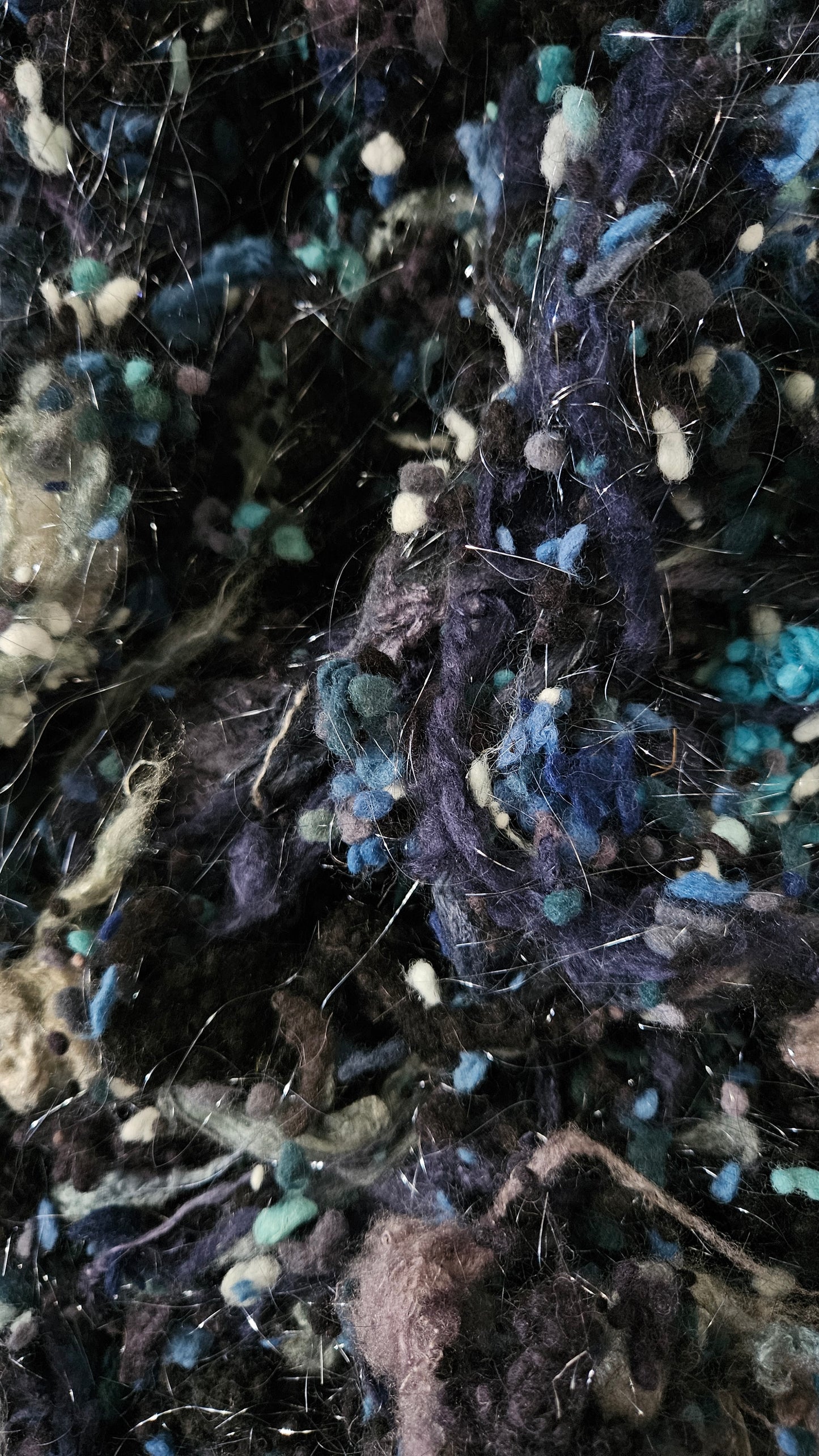EBON PINION Fiber Art Texture Blend - 2 ounces