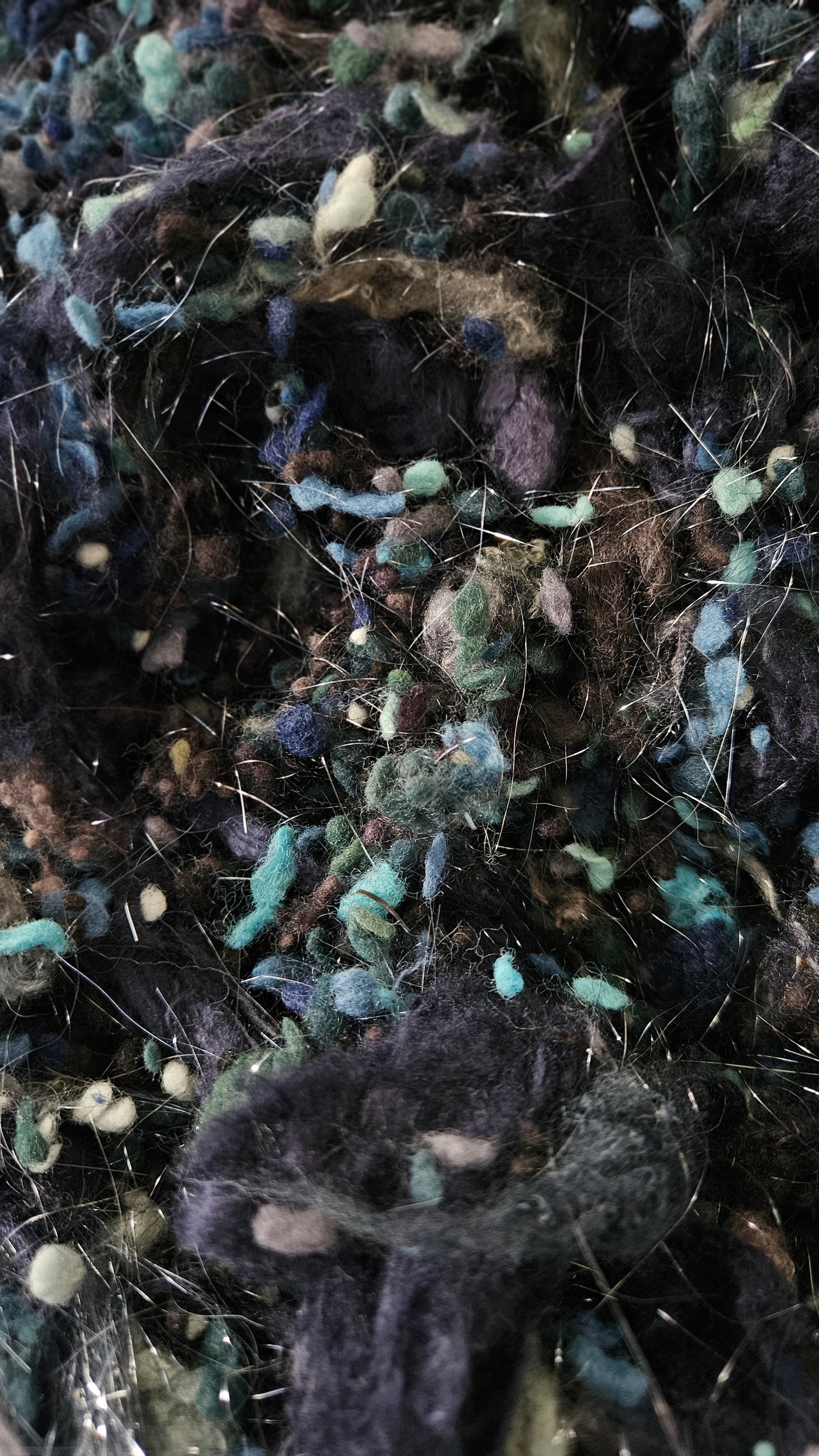 EBON PINION Fiber Art Texture Blend - 2 ounces