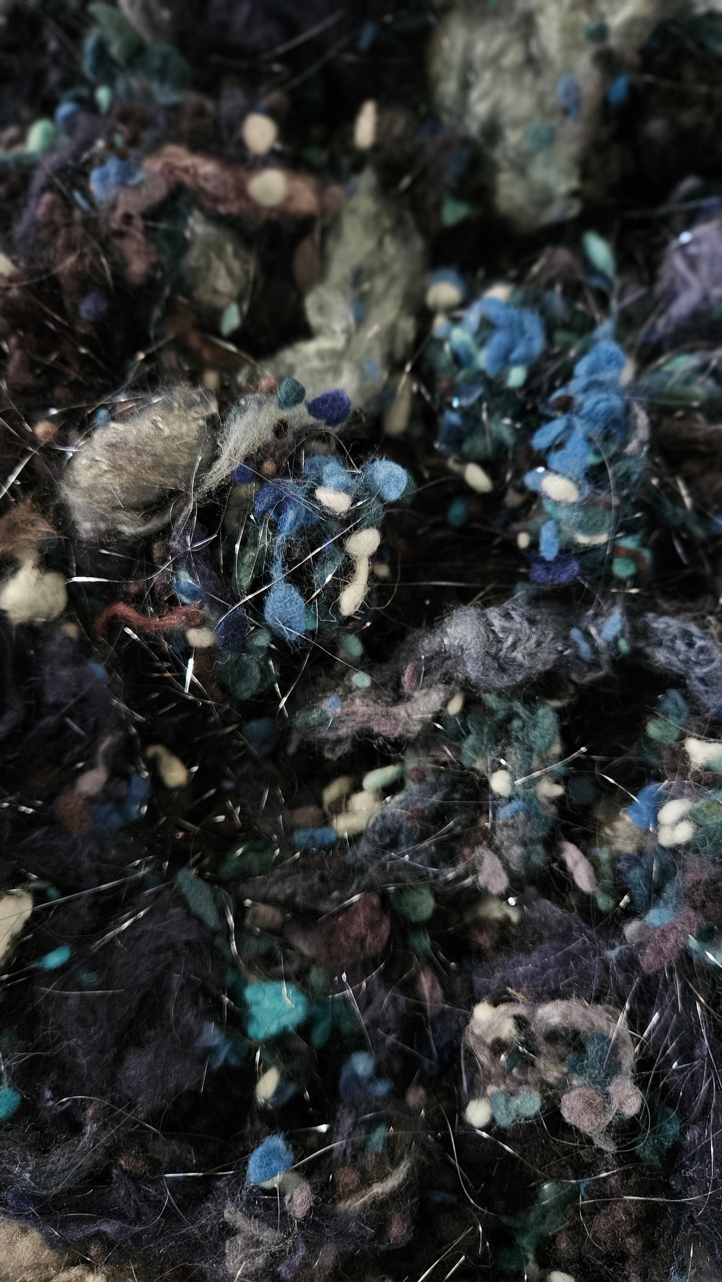 EBON PINION Fiber Art Texture Blend - 2 ounces