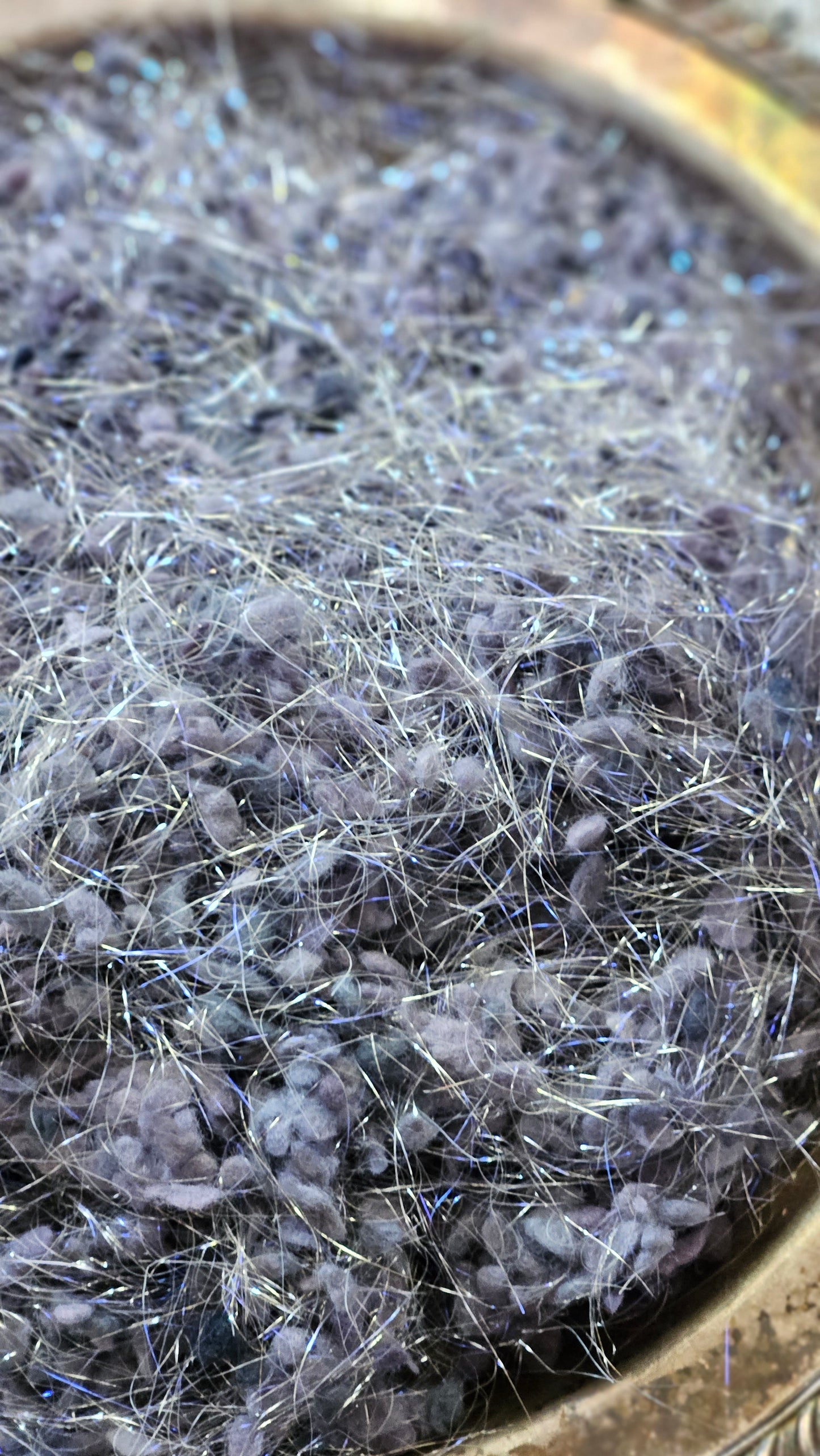 STONE Dyed Cotton Nepps Sparkle Blend - 1 oz