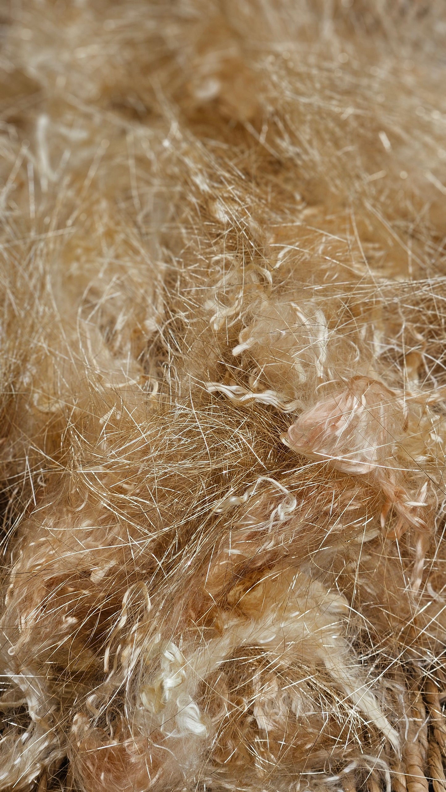 Champagne Gold Sparkle Eucalyptus Crimp Blend - 1 ounce