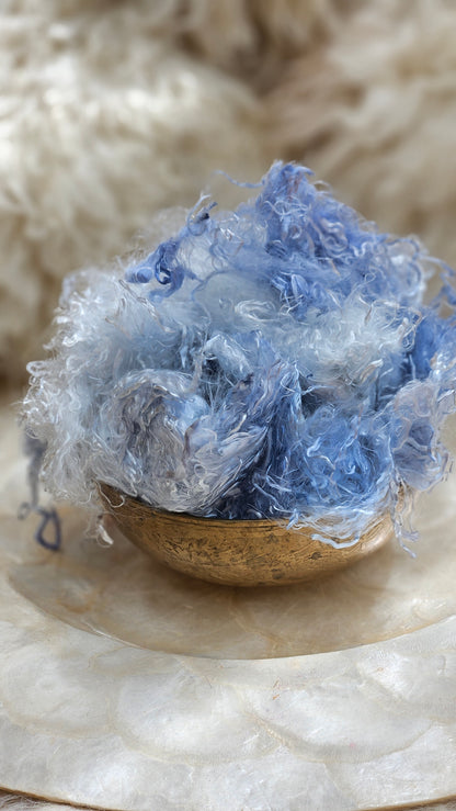 MOONSTONE Eucalyptus Crimp Hand Dyed Effects Fiber - 2 ounces