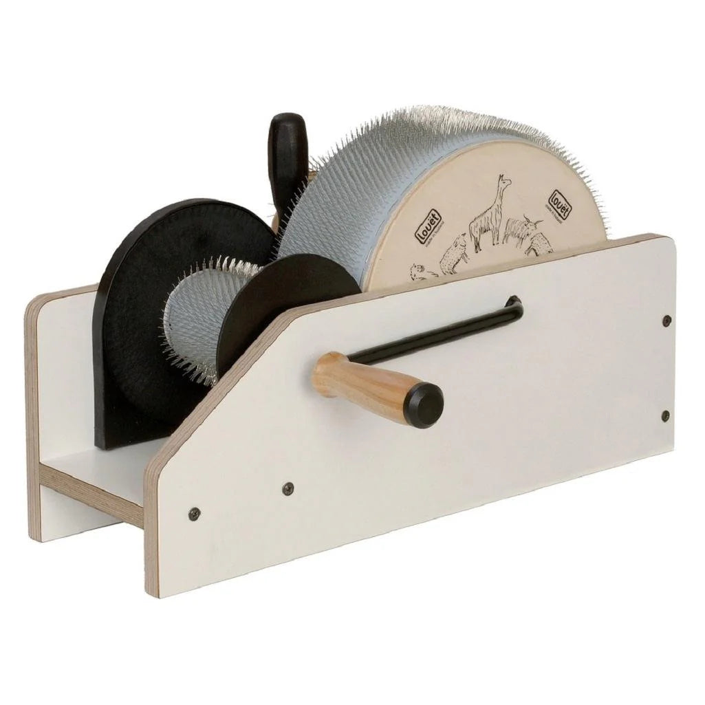 Louet Junior Drum Carder - 46 TPI / 4 Inch Cloth