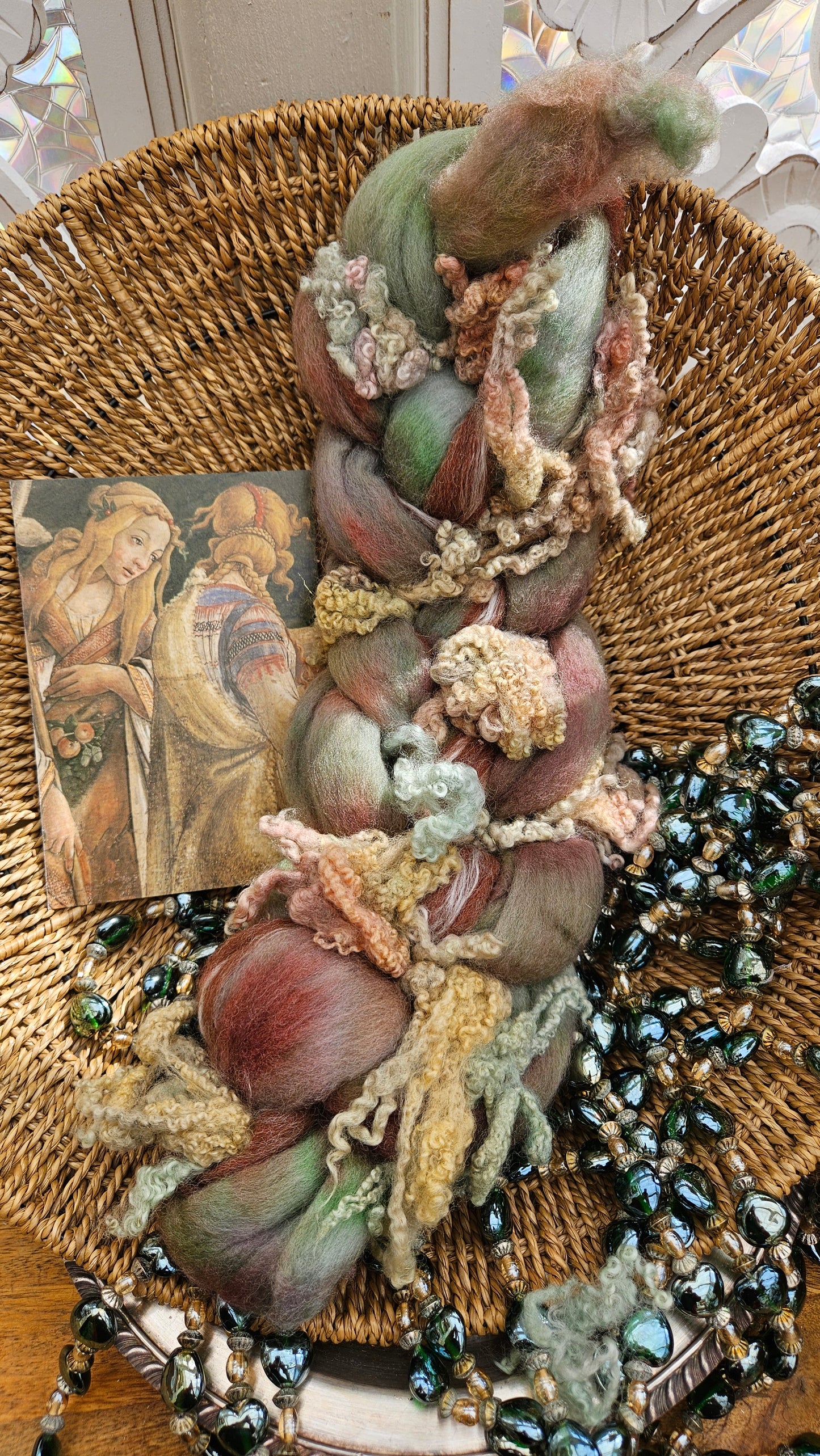 Botticelli Inspired Signature Art Roving - Temptation of Moses Collection 105 - 3.7 oz