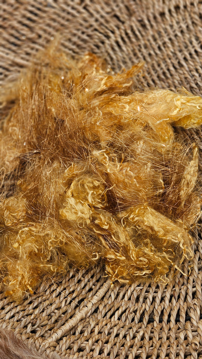 Gold Sparkle Eucalyptus Crimp Blend - 1 ounce