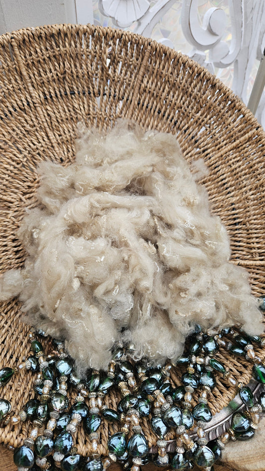 Natural Gold Fiber Cloud - 4 oz