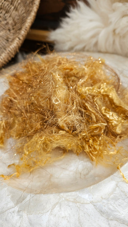 Gold Sparkle Eucalyptus Crimp Blend - 1 ounce