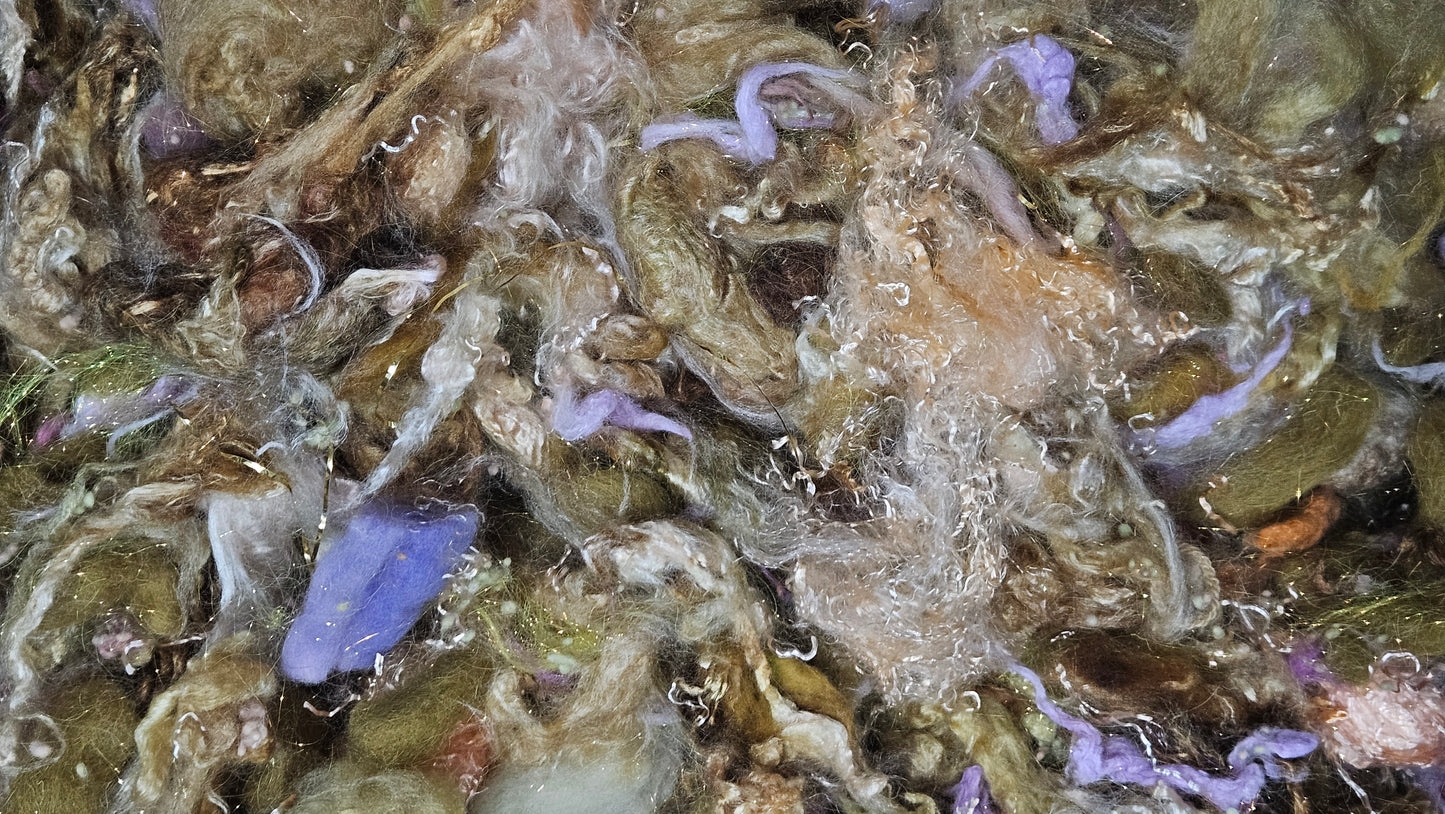 Carnation - Alphonse Mucha Fiber Art Texture Blend 3 ounces