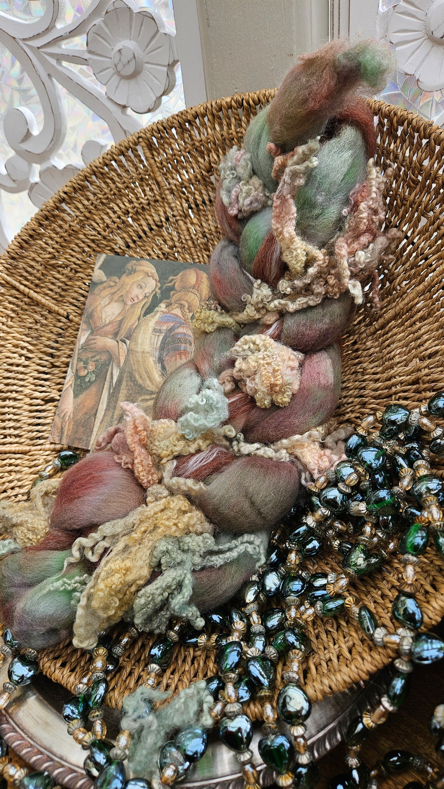 Botticelli Inspired Signature Art Roving - Temptation of Moses Collection 105 - 3.7 oz