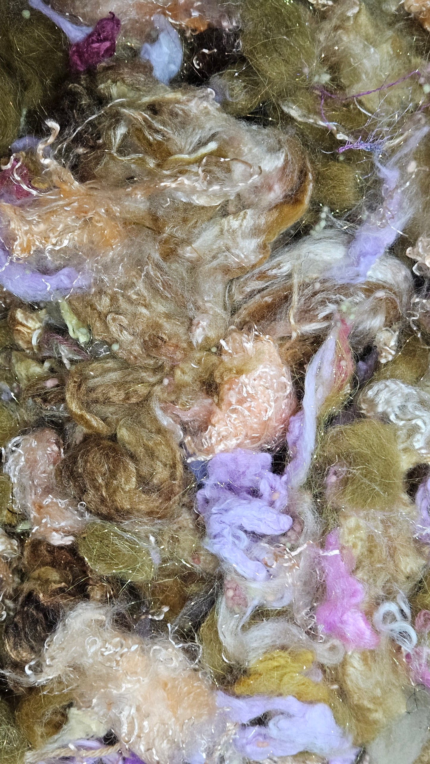 Carnation - Alphonse Mucha Fiber Art Texture Blend 3 ounces