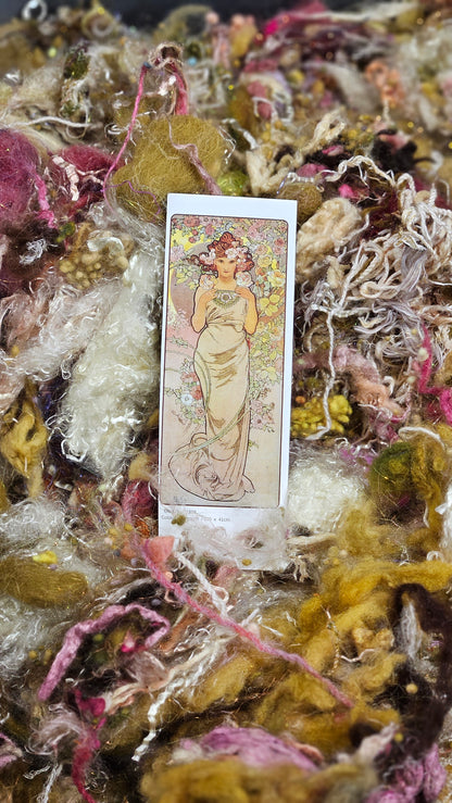 Rose - Alphonse Mucha Fiber Art Texture Blend 3 ounces