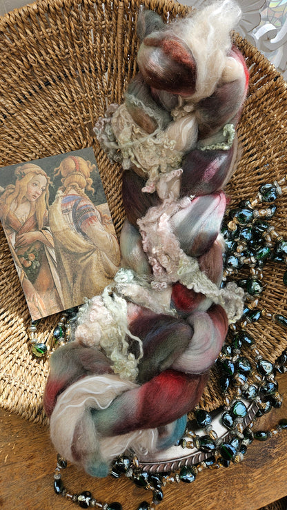 Botticelli Inspired Signature Art Roving - Temptation of Moses Collection 101 - 3.7 oz