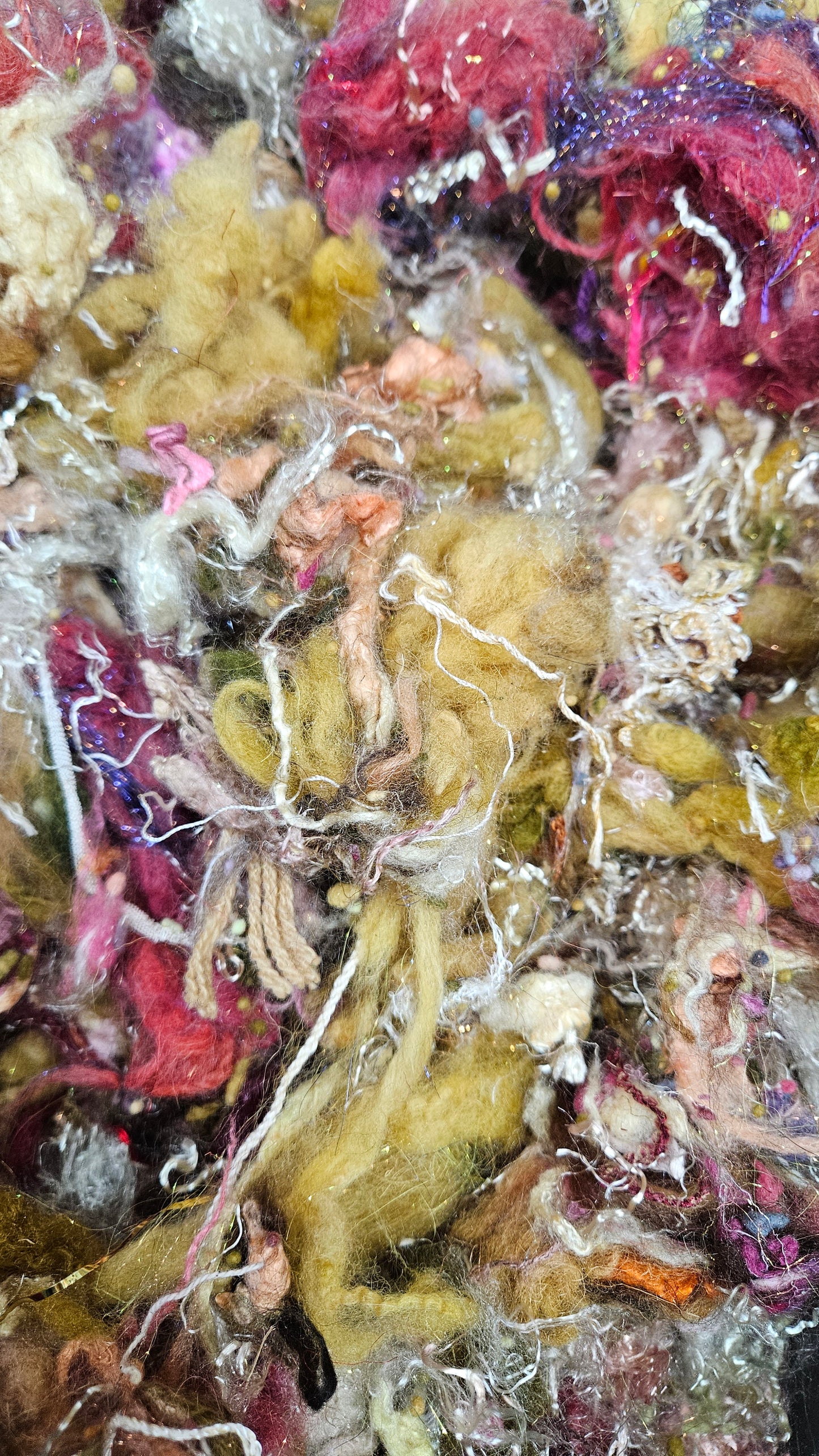 Rose - Alphonse Mucha Fiber Art Texture Blend 3 ounces